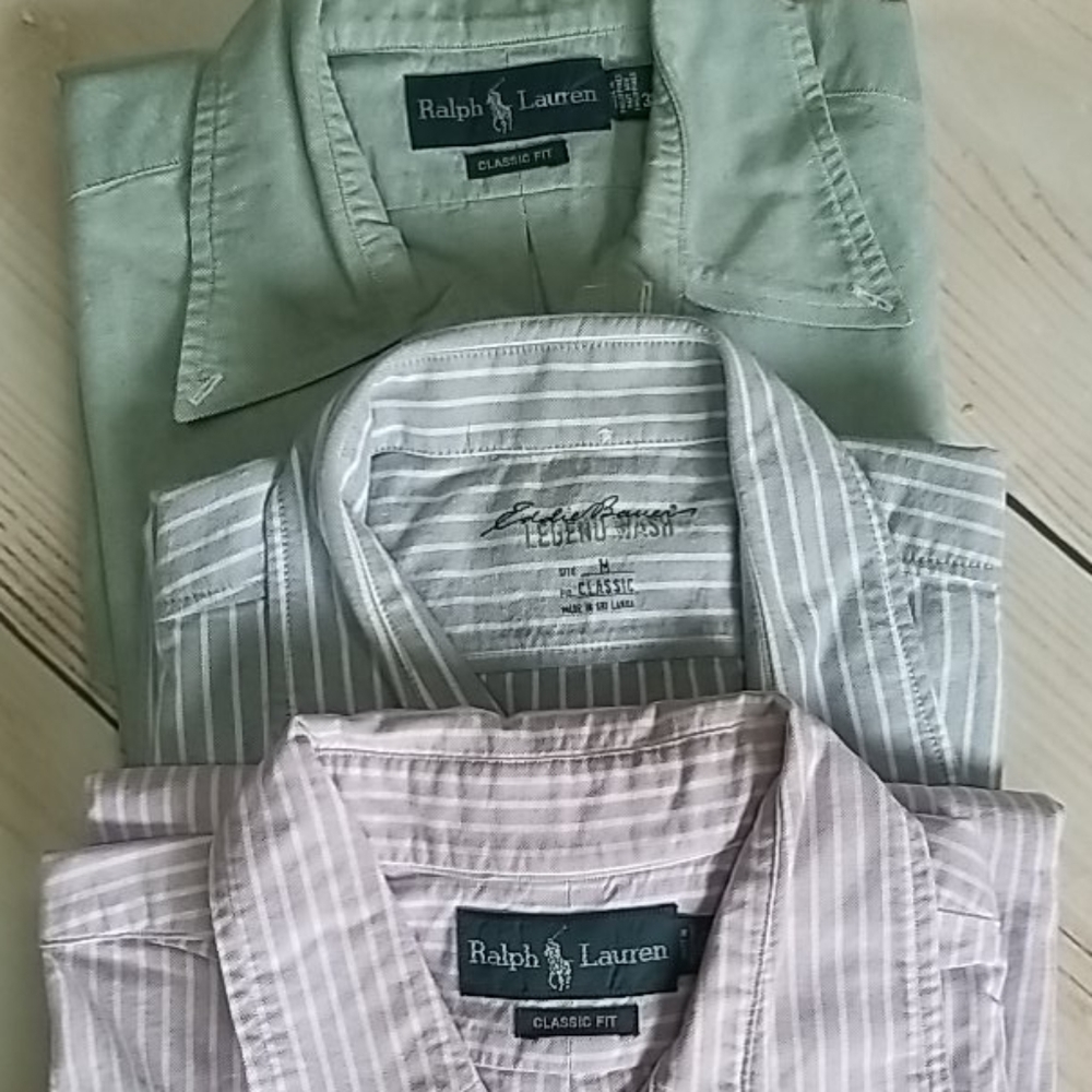 3/$28 Bundle 3 Button Up Classic Shirt Sz 16.5 (M) - Picture 7 of 8